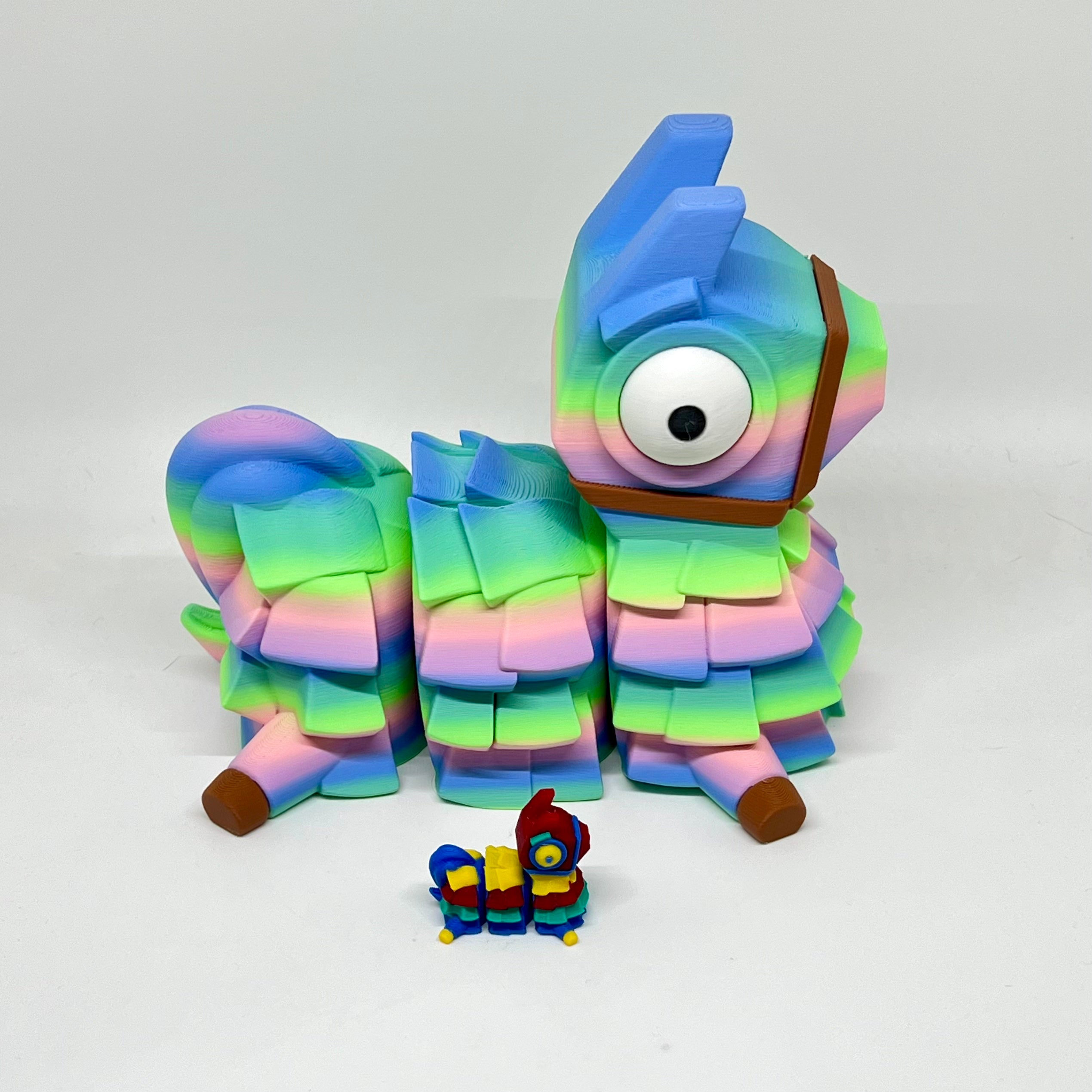 CHONKZ Giant 7" Pinata Pocket Pals - Articulated 3D Printed Animal Figurine Decor Decoration