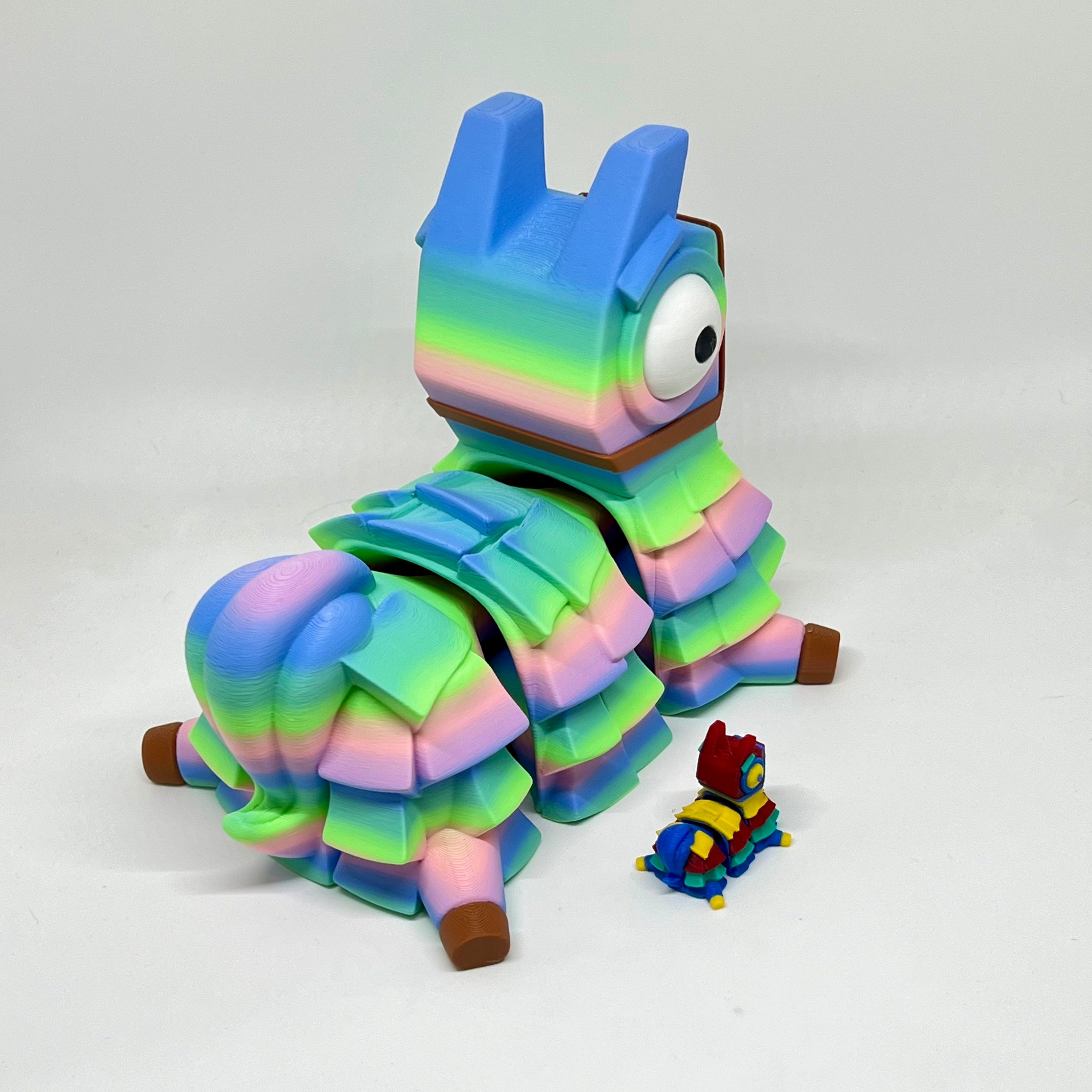 CHONKZ Giant 7" Pinata Pocket Pals - Articulated 3D Printed Animal Figurine Decor Decoration
