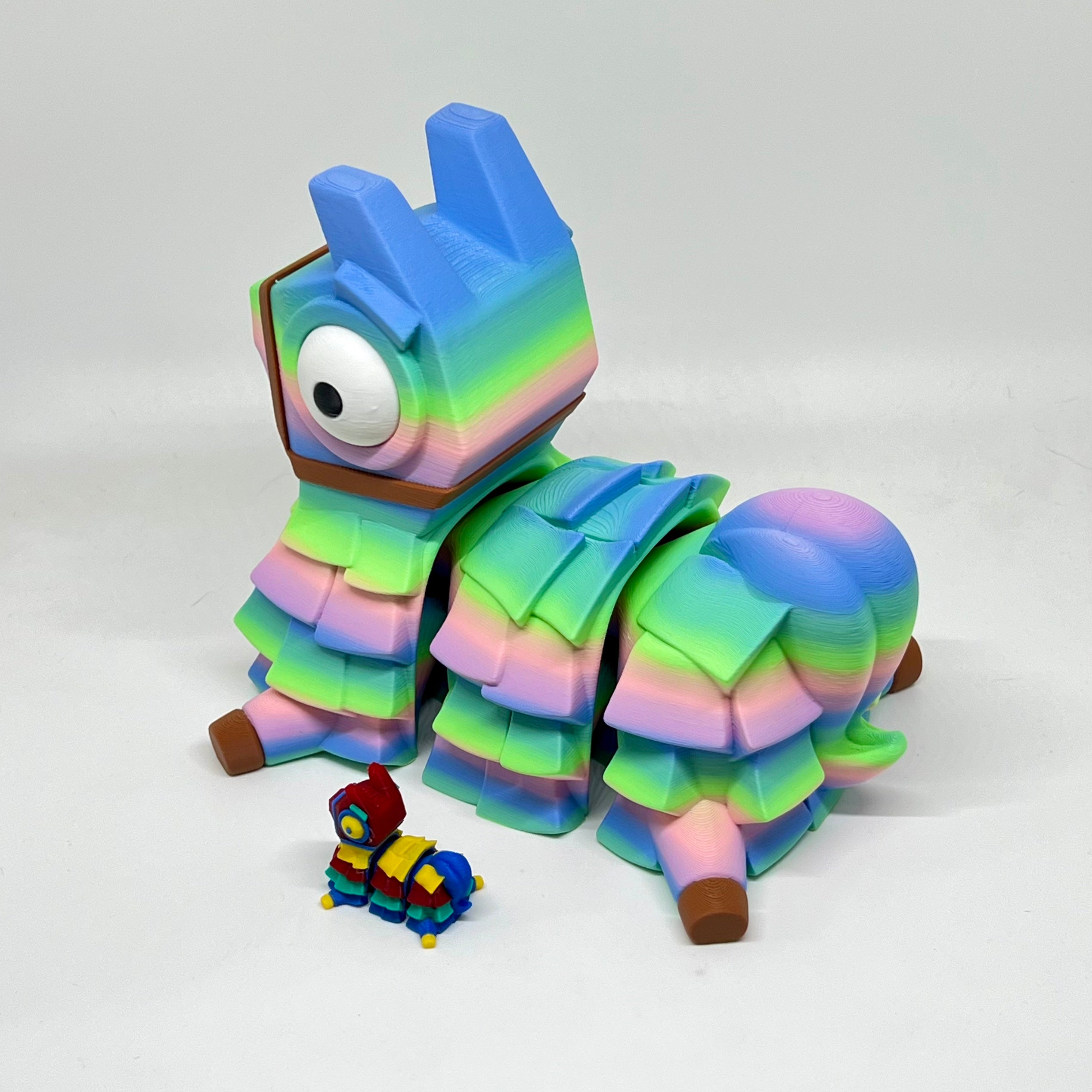 CHONKZ Giant 7" Pinata Pocket Pals - Articulated 3D Printed Animal Figurine Decor Decoration