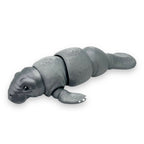 Lifelike 9" Articulated Manatee - 3d Printed Figurine by Gnarly Novelties Prints Decor Shelf