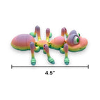 Adorable Cartoonish Ant - 4.5" or 11" Articulated 3D Printed Animal Figurine Plastic Decorative Decor