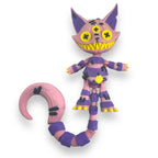 Twisted Wonderland Series - 8.5" Cheshire Cat - Articulated 3d Printed Figurine Decor