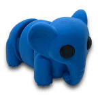 CHONKZ Giant Elephant Pocket Pals - Articulated 3D Printed Animal Figurine Decor Decoration