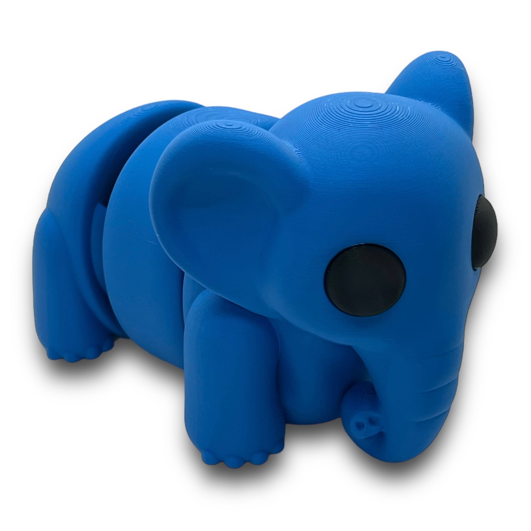 CHONKZ Giant Elephant Pocket Pals - Articulated 3D Printed Animal Figurine Decor Decoration
