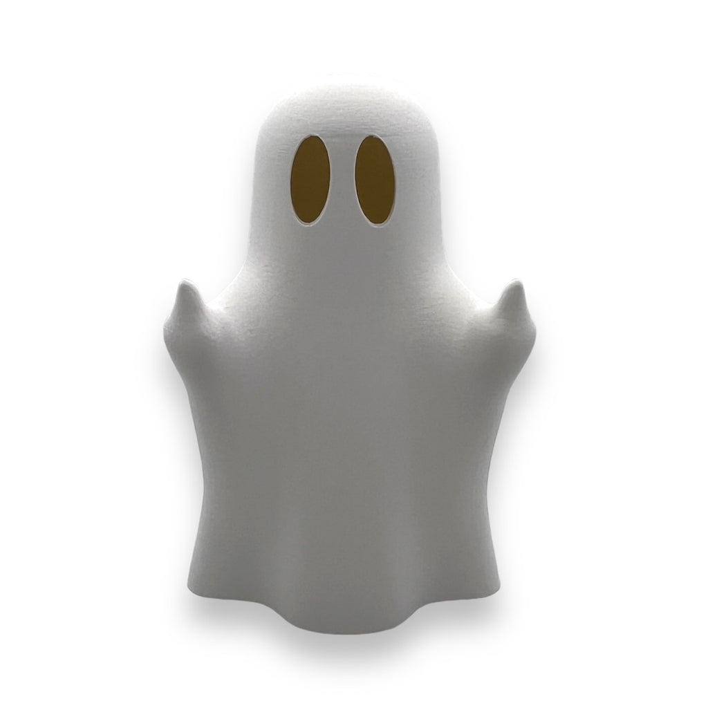 Cheeky Ghost - 7" or 10" Ghostly Chonkz - 3d Printed Figurine Ornament