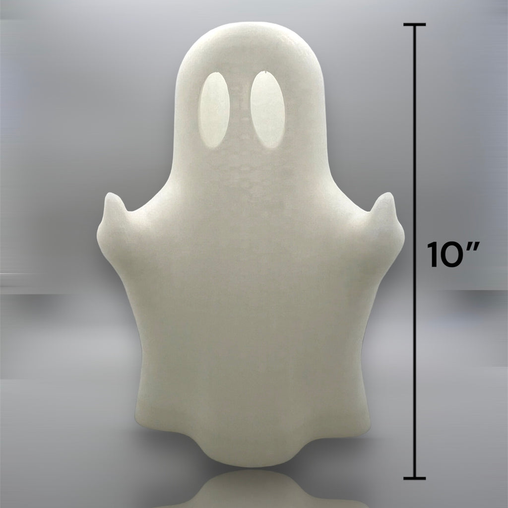 Cheeky Ghost - 7" or 10" Ghostly Chonkz - 3d Printed Figurine Ornament