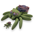 CHONKZ 7.5" Giant Rose Spider - Large Scale Articulated Fun - 3d Printed Figurine