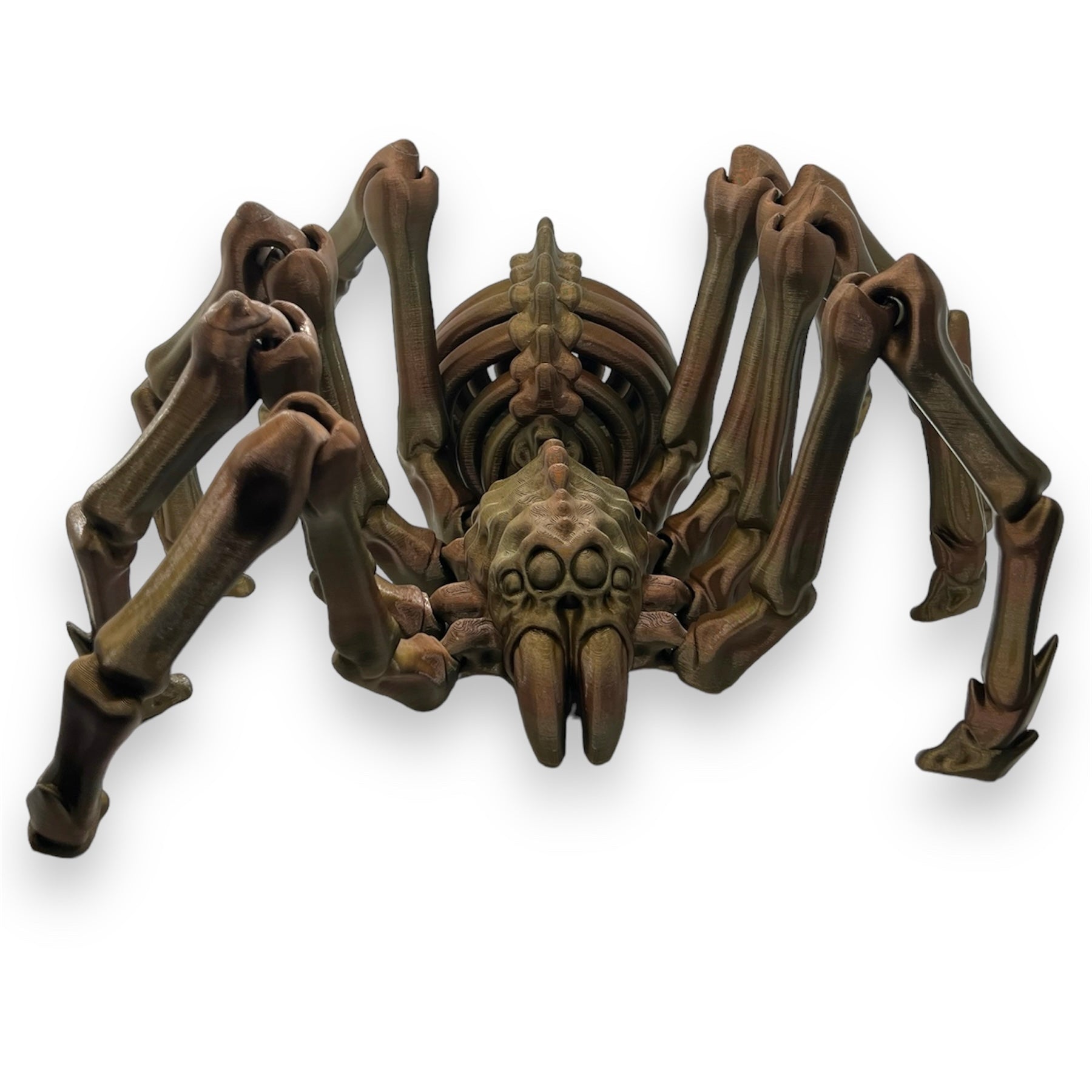 Giant 20" Articulated Tarantula Skeleton - Creepy 3d Printed Spider Figurine Decor Ornaments