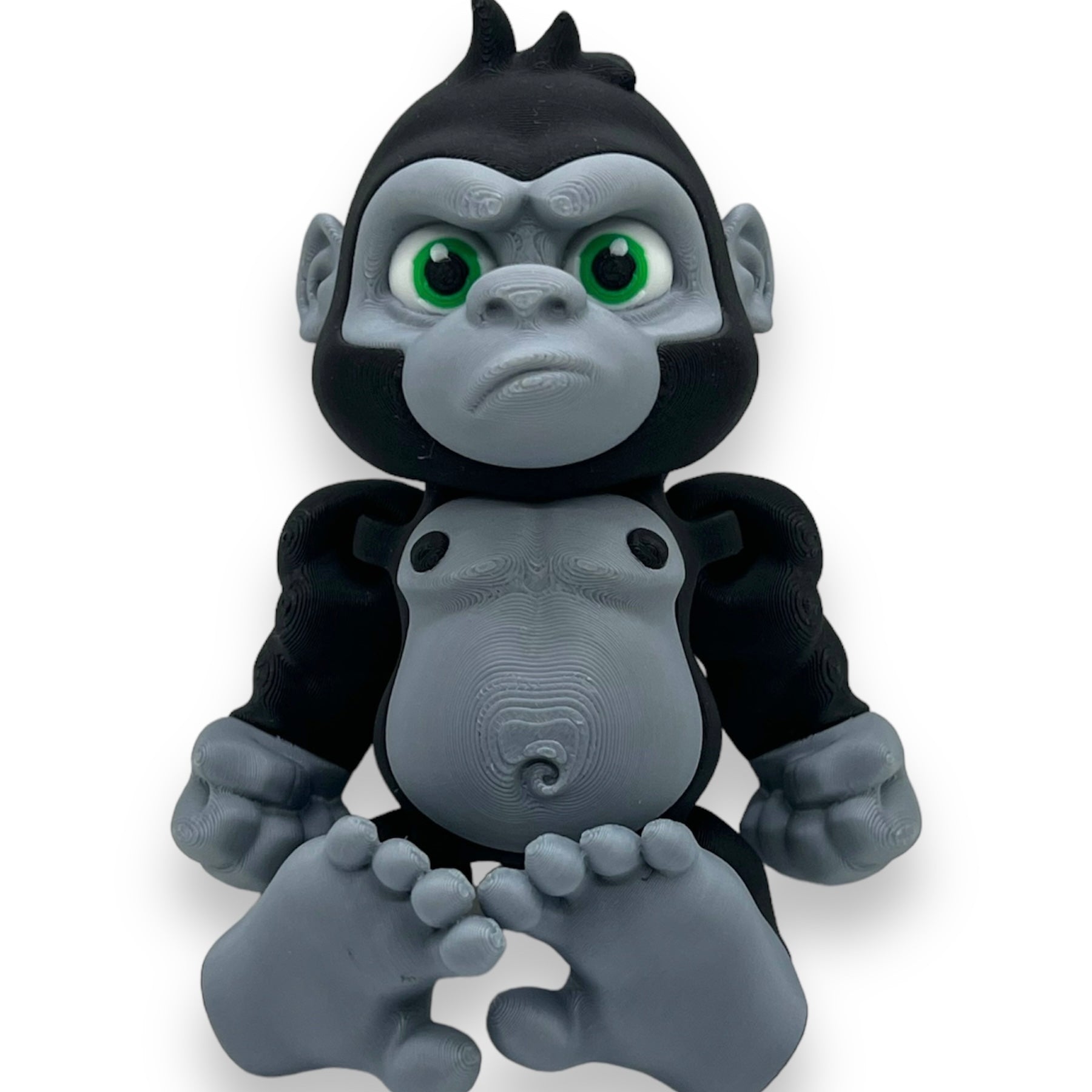 CHONKZ Giant Gorilla - 11" Pocket Pals - Articulated 3d Printed Figurine
