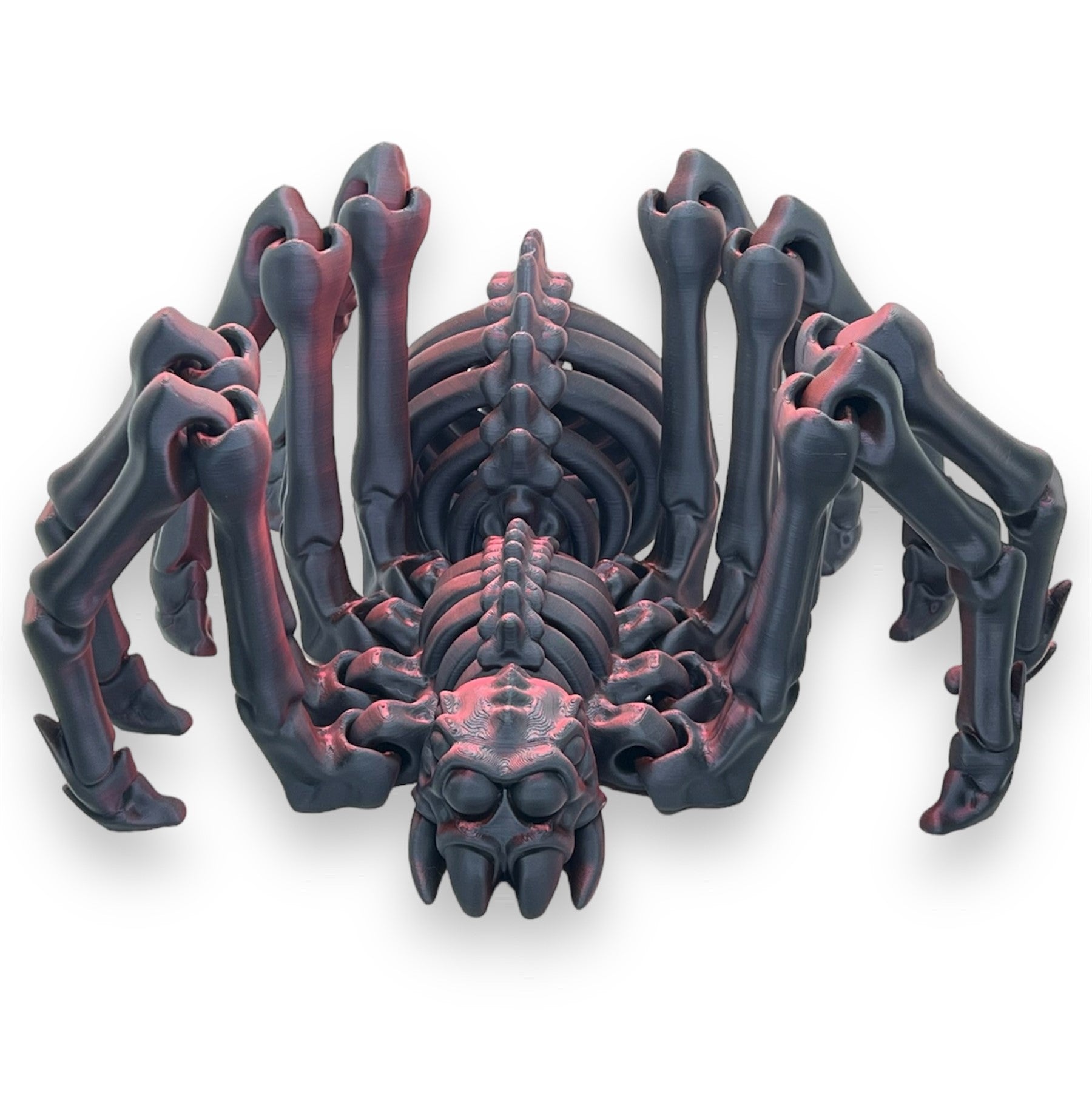 Giant 20" Articulated Tarantula Skeleton - Creepy 3d Printed Spider Figurine Decor Ornaments