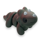 CHONKZ - 11" Giant Triceratops Dinosaur Pocket Pals - Articulated 3D Printed Animal Figurine Decor