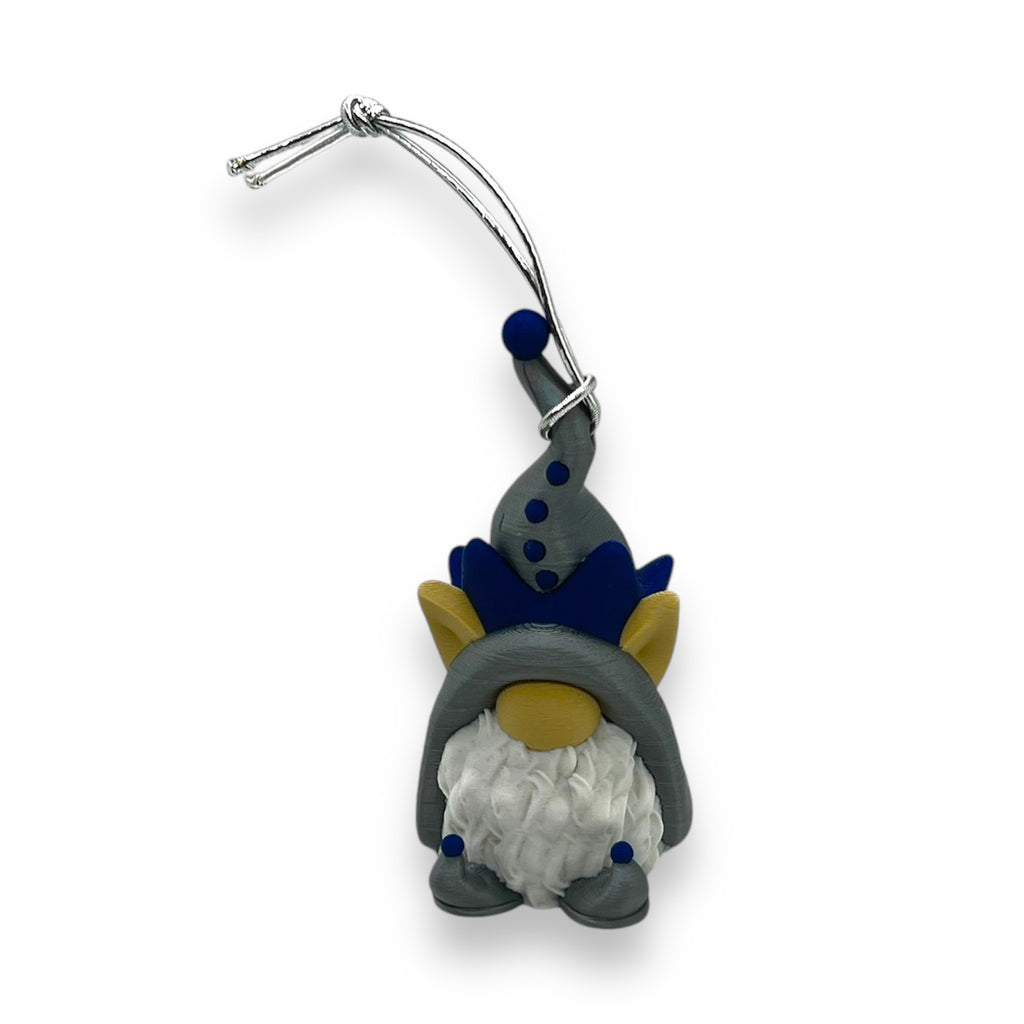 Cute 3" Holiday Christmas Ornament Collection - 3d Printed Articulated Decor