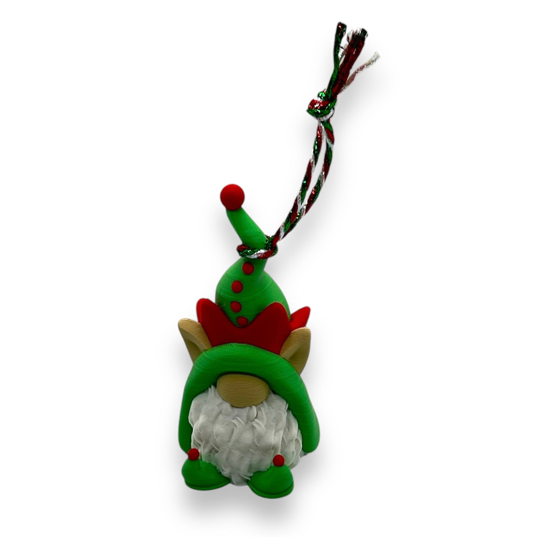 Cute 3" Holiday Christmas Ornament Collection - 3d Printed Articulated Decor