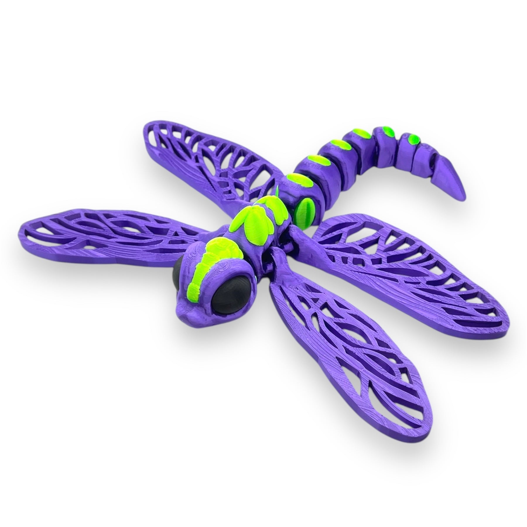 CHONKZ - Giant 10" Dragonfly Pocket Pals - Articulated 3D Printed Animal Figurine Decor