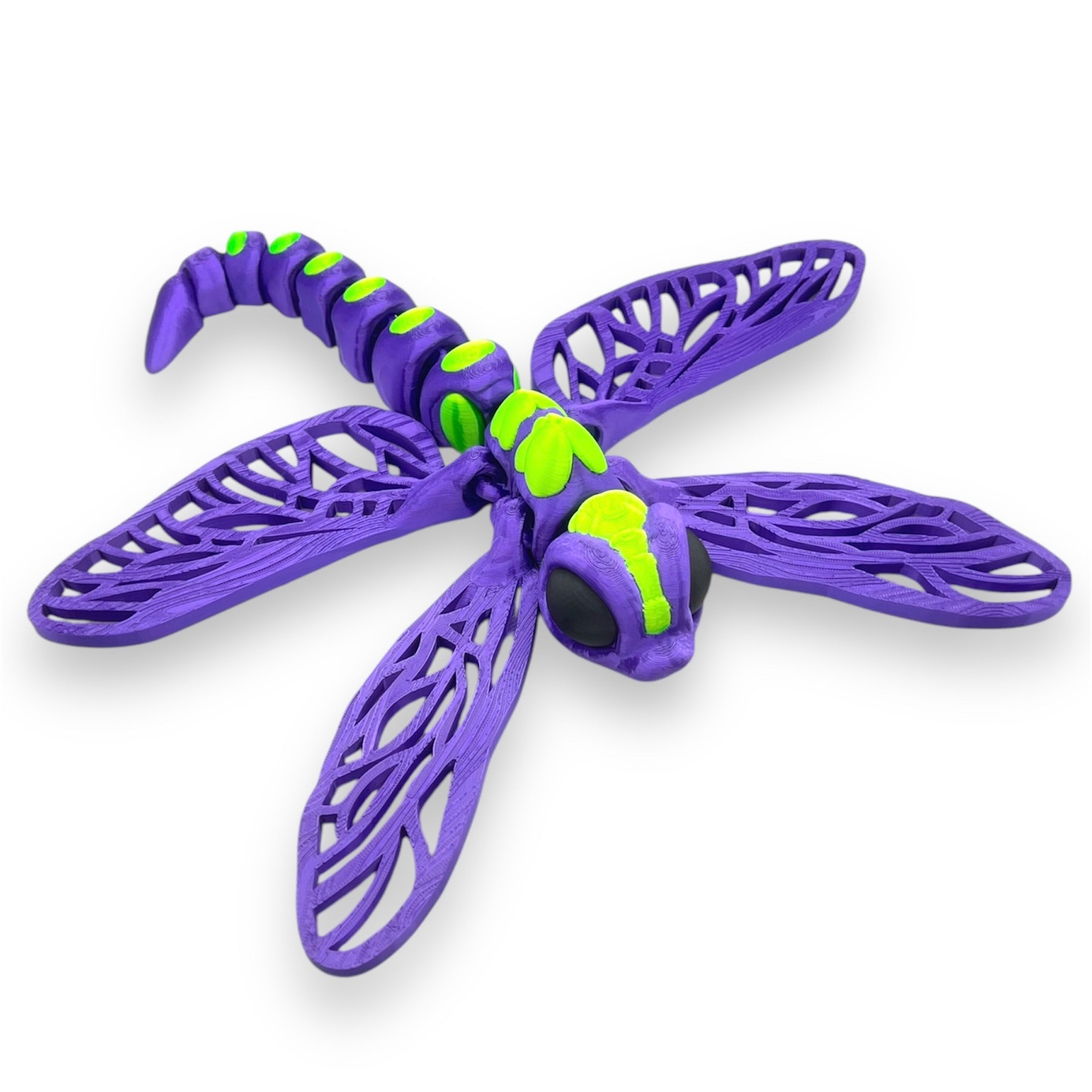 CHONKZ - Giant 10" Dragonfly Pocket Pals - Articulated 3D Printed Animal Figurine Decor