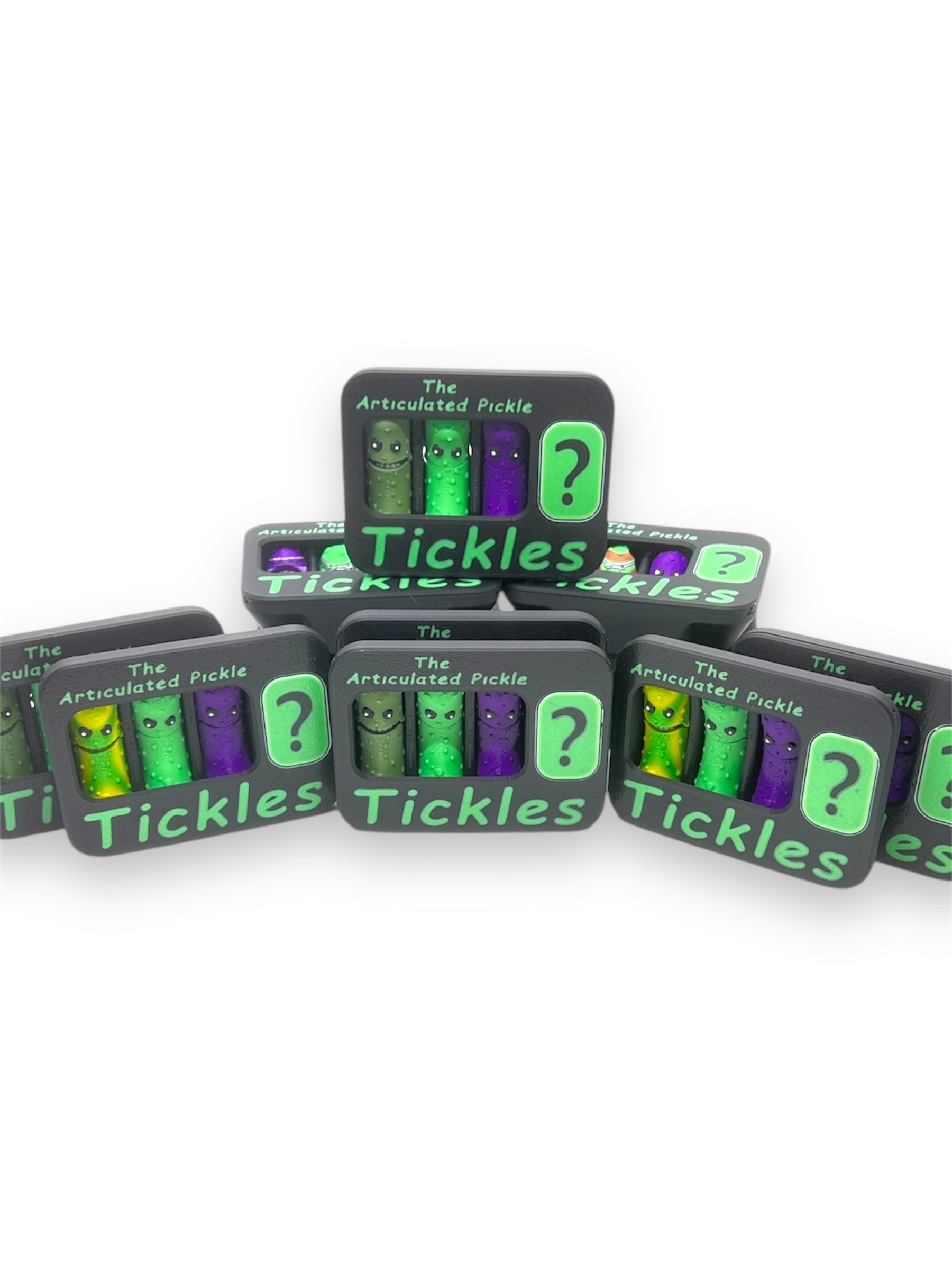 Tickle Pickle Mystery 4 Pack - Articulated 3D Printed