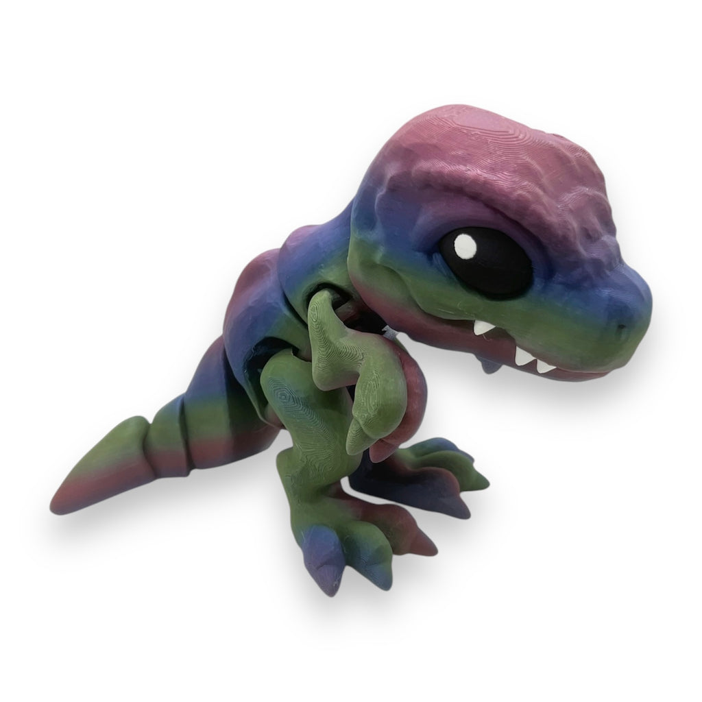 CHONKZ - Articulated 10.5" T-Rex Dinosaur Giant Edition - 3d Printed Figurine