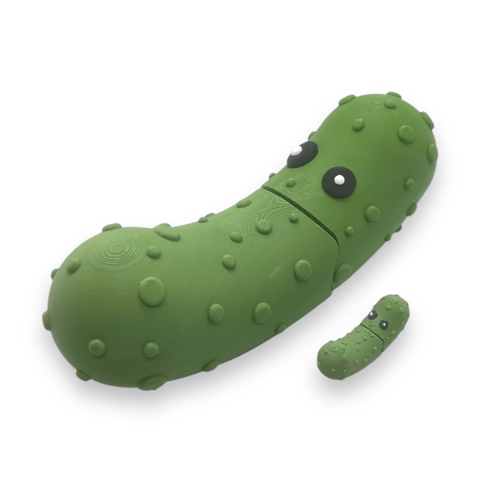 Introducing the Tickle Pickle - Articulated 3D Printed Pickley Decor