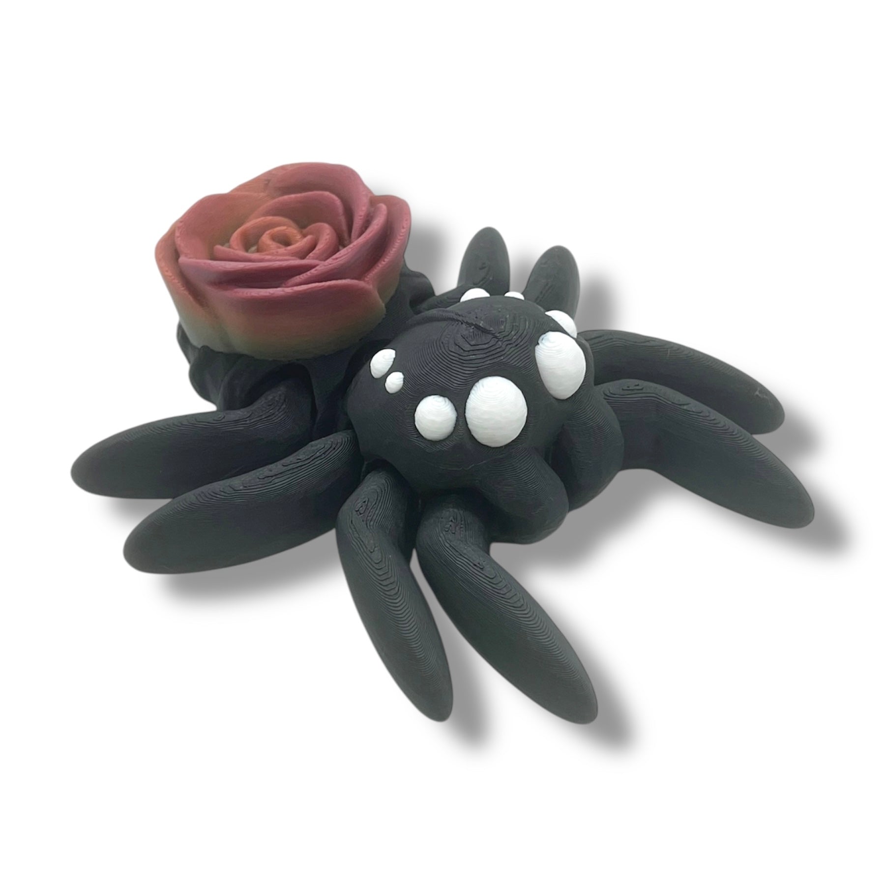 Rose Spider - 3d Printed Articulated Figurine