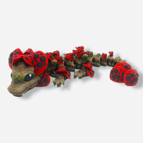 10" Baby Dragon Collection- 3d Printed Articulated Design Decor Decoration