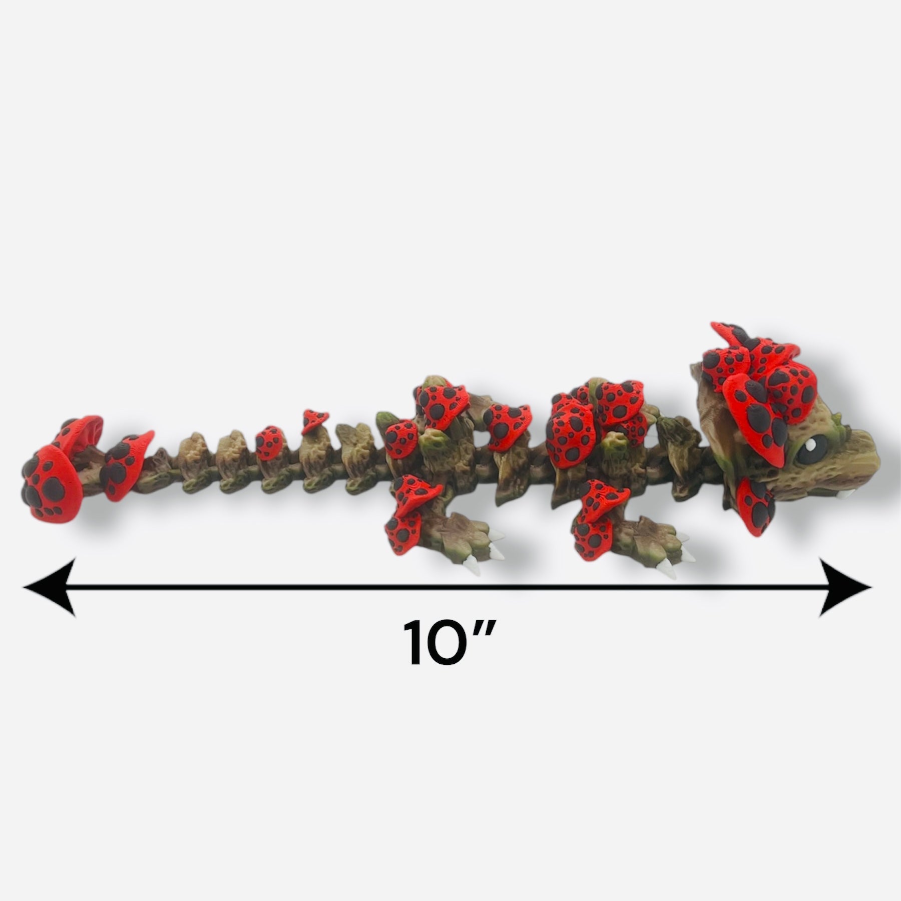 10" Baby Dragon Collection- 3d Printed Articulated Design Decor Decoration