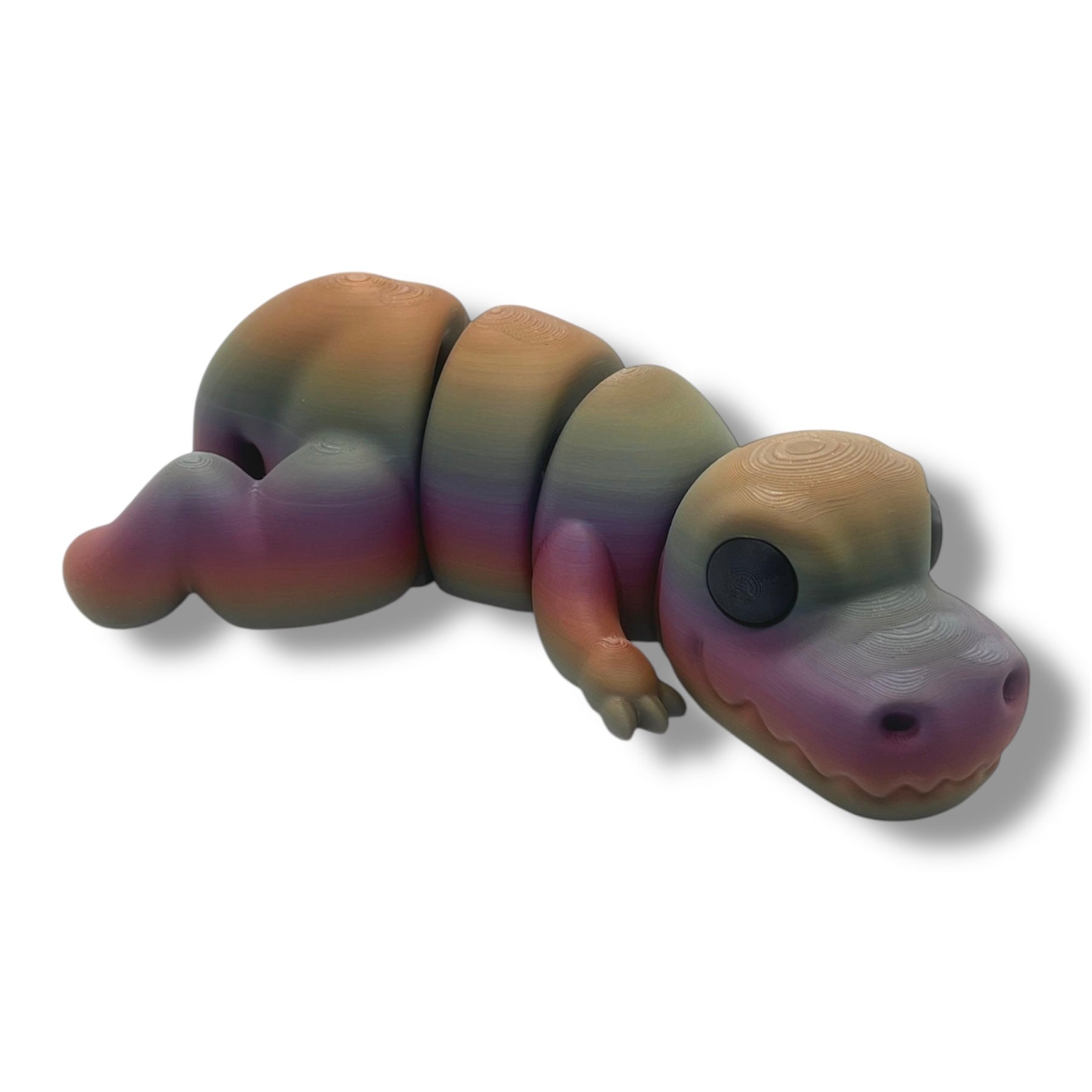 CHONKZ - Giant Baby Trex Dinosaur Pocket Pals - Articulated 3D Printed Animal Figurine Decor