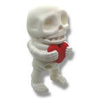4" Skeleton Holding a Heart - Articulated High-Quality 3D Printed Animal Figurine
