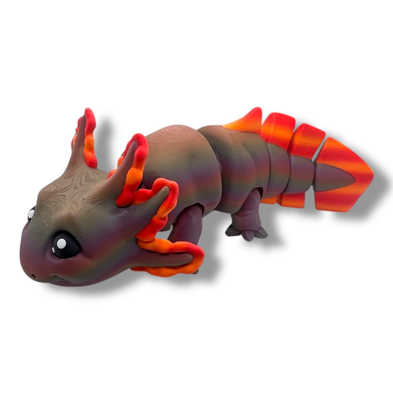 CHONKZ - Giant 13" Axolotl - Articulated High-Quality 3D Printed Animal Figurine