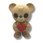 CHONKZ - Giant 10" Valentines Bear Holding a Heart Container- Articulated High-Quality 3D Printed Animal Figurine