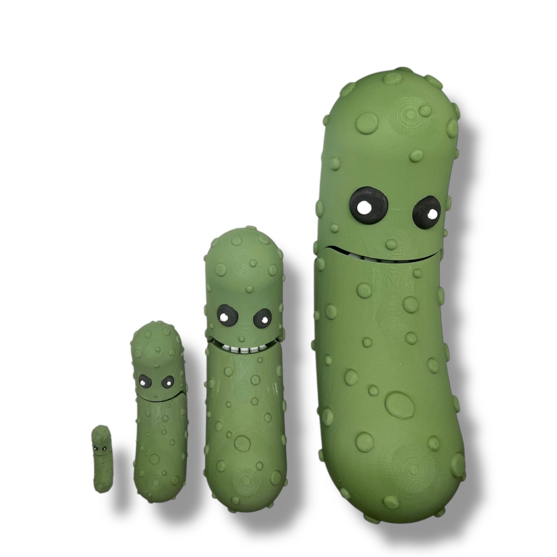 Introducing the Tickle Pickle - Articulated 3D Printed Pickley Decor