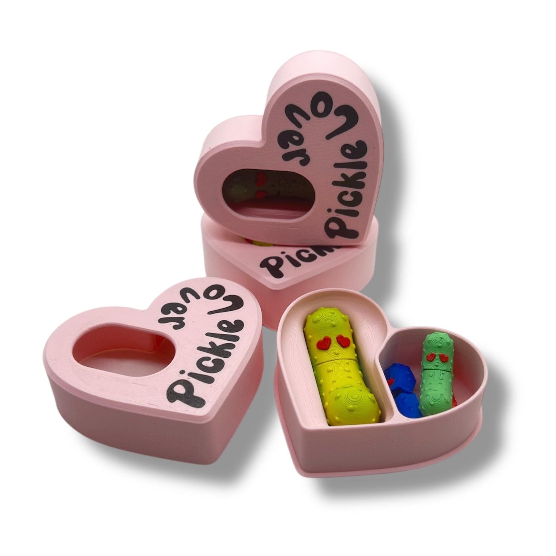 Valentines Tickle Pickle Mystery 4 Pack - Articulated 3D Printed