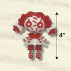 Twisted 4" Mini Doll by Twisty Prints - 3d Printed Articulated Decor