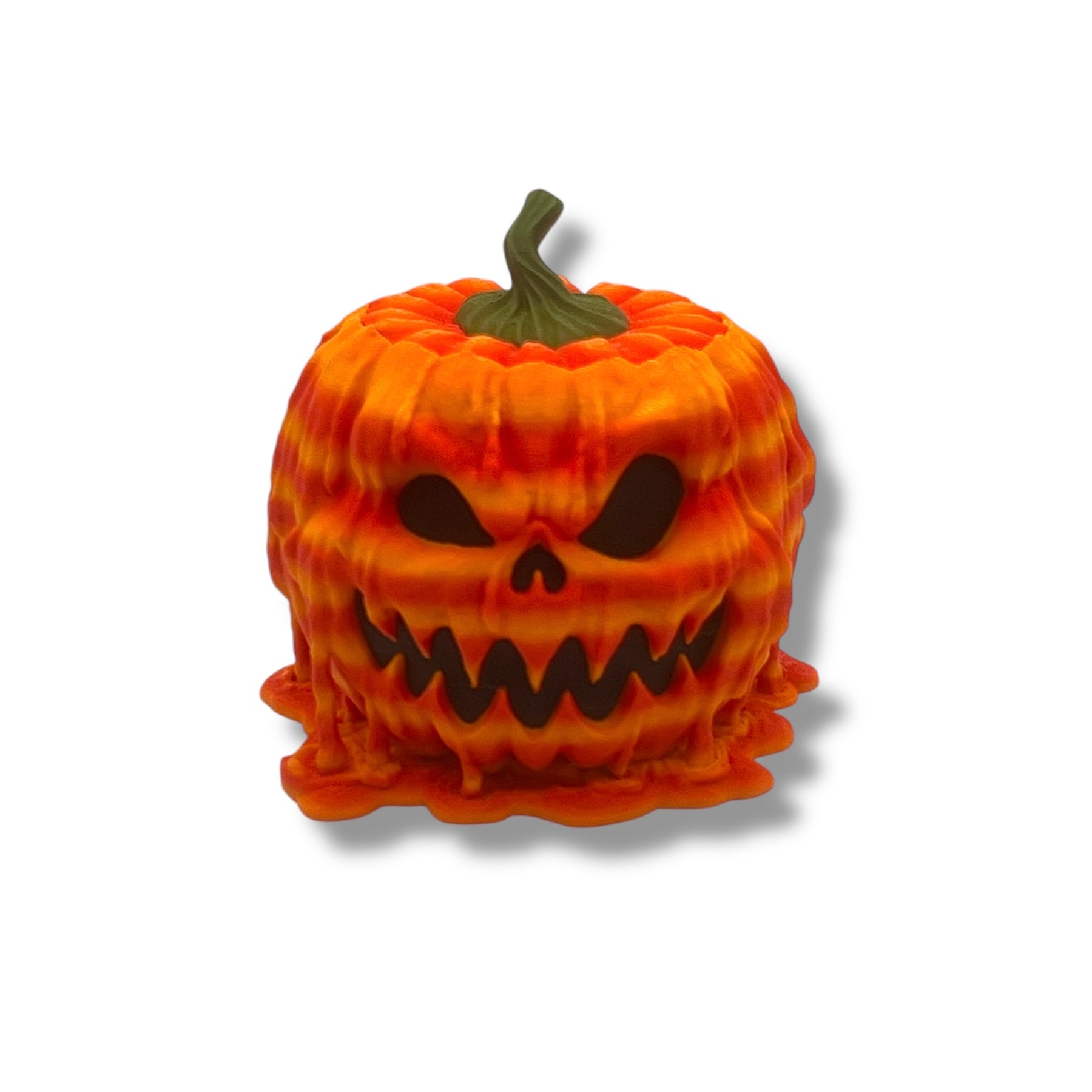 Twisted Melted Pumpkin - Perfect Mini Container -3d Printed Decor