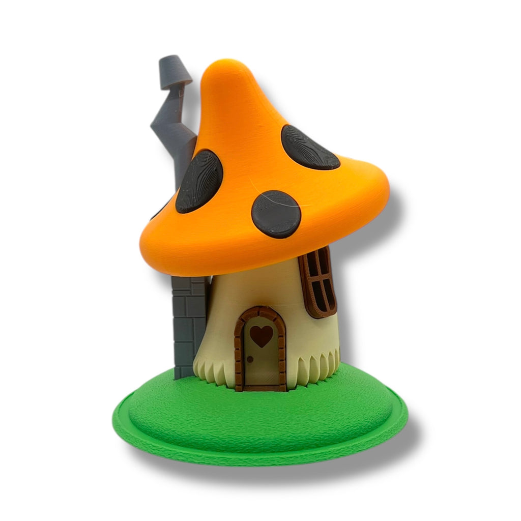 Whimsical Tealight Fairy House - Mushroom Collection - 3D Printed Holiday Decor
