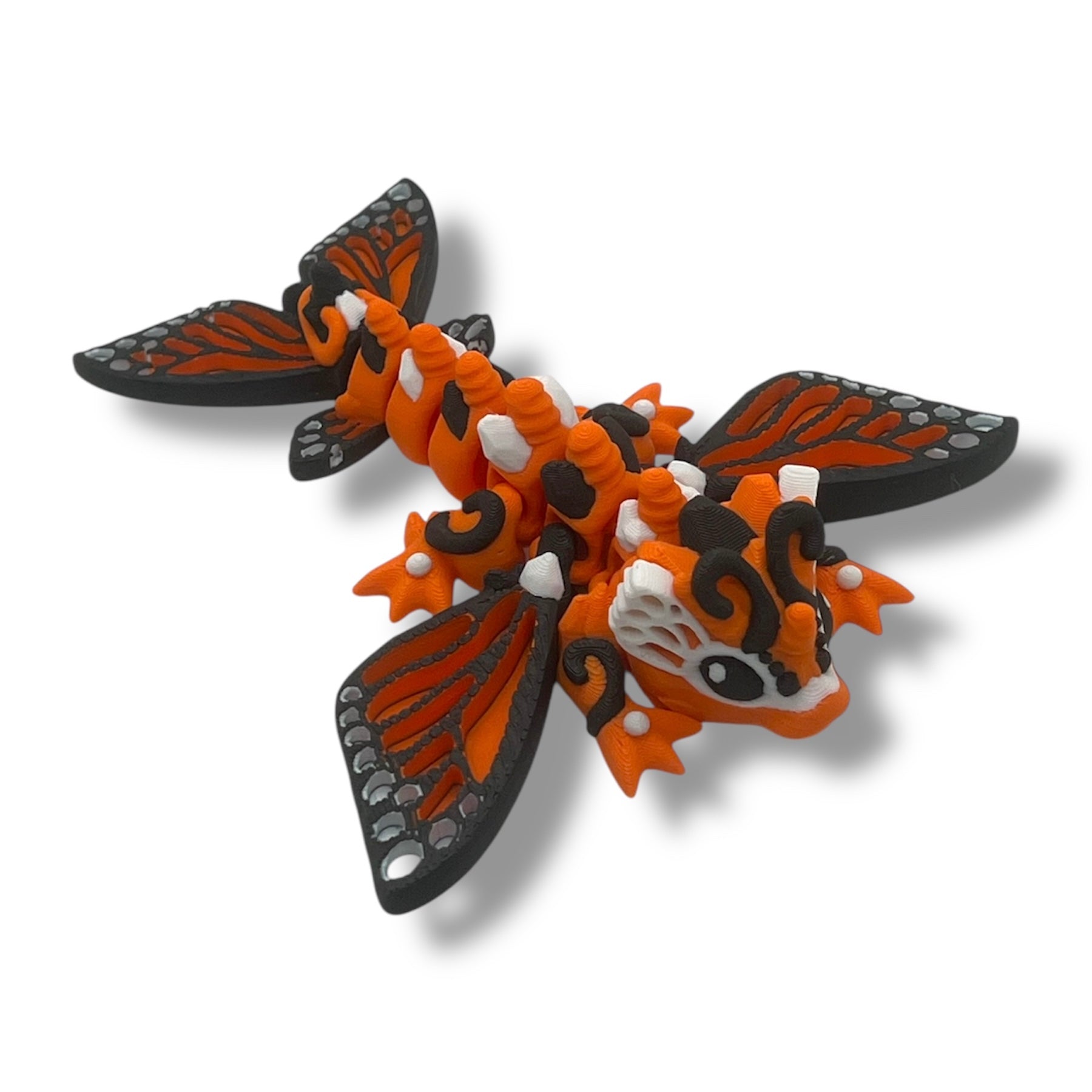 Beautiful 5" Tiny Butterfly Dragon - Articulated 3D Printed Animal Figurine Plastic Decorative Decor Ornaments Nature