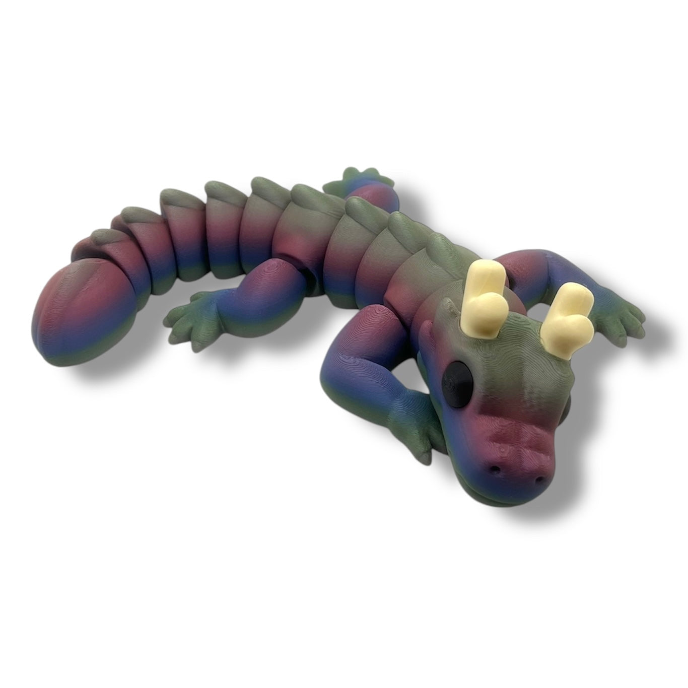 13.5" Articulated Zou Dragon - 3d Printed Figurine
