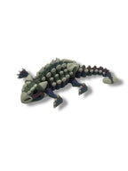 8" Ankylosaurus Dinosaur Skeleton- 3d Printed Articulated Figurine Decor Gift