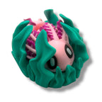 Enchanting Axolotl with Seaweed Bed - 3d Printed Articulated Decor