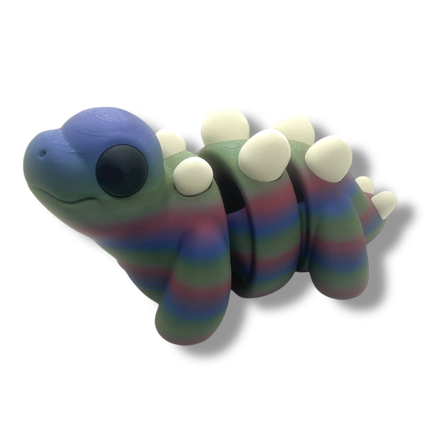 CHONKZ - 9.5" Giant Stegosaurus Dinosaur Pocket Pals - Articulated 3D Printed Animal Figurine Decor