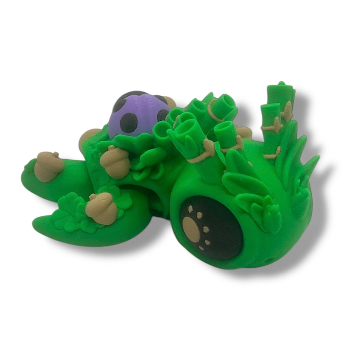Amazing 4.5" Lucky Turtle - 3d Printed Articulated Decor