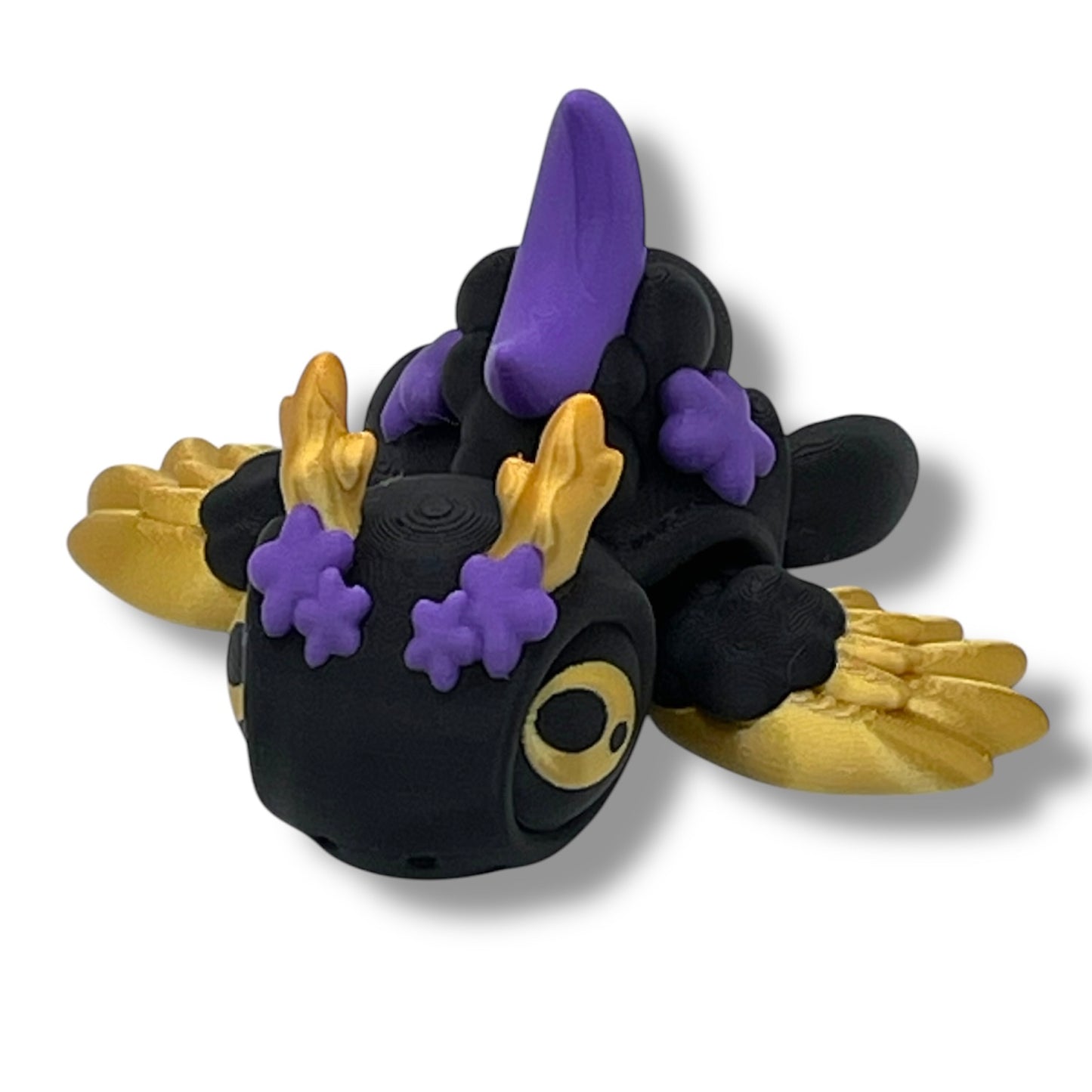Beautiful 4.5" Dream Turtle - 3d Printed Articulated Decor