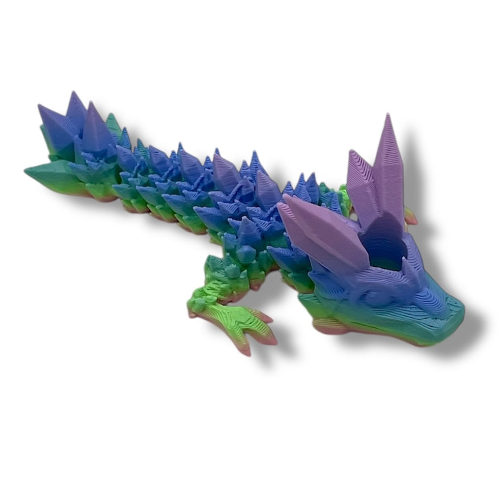 Dragon Tumbler Toppers - 3d Printed Articulated Tumber Straw Decor