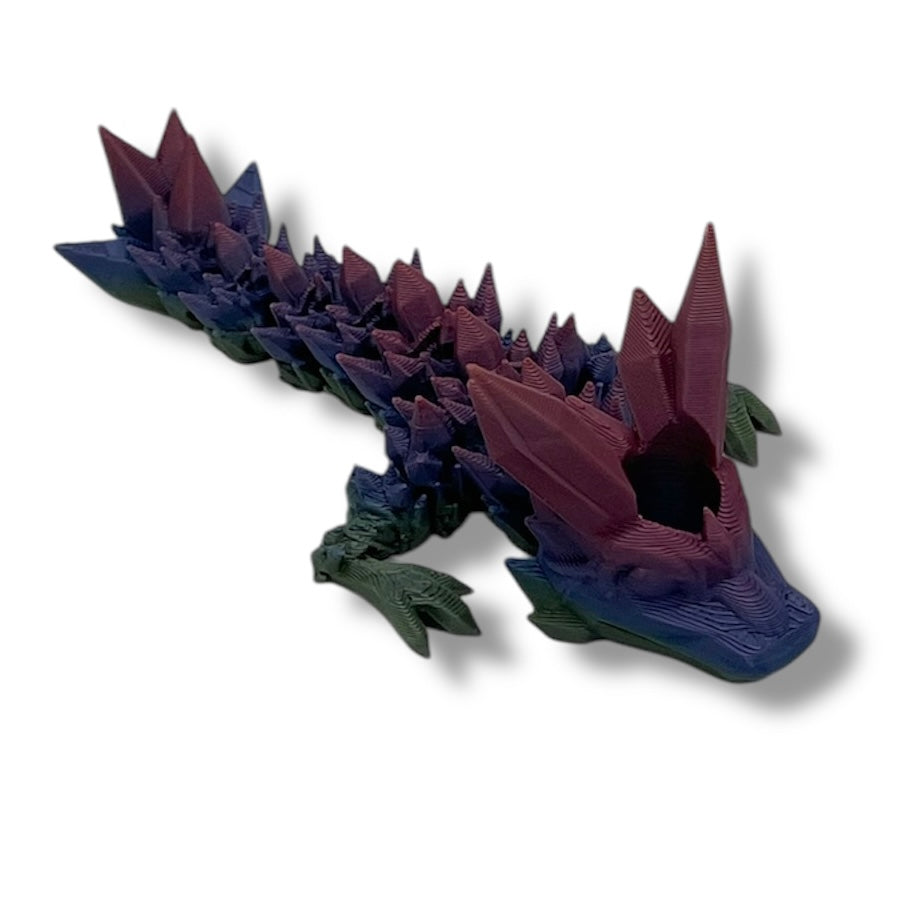 Dragon Tumbler Toppers - 3d Printed Articulated Tumber Straw Decor