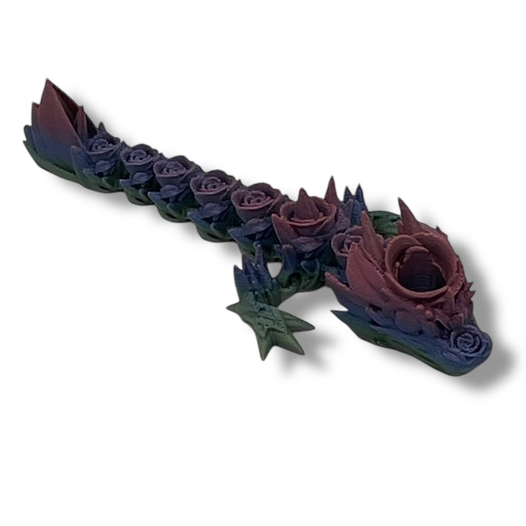 Dragon Tumbler Toppers - 3d Printed Articulated Tumber Straw Decor