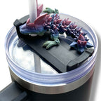 Dragon Tumbler Toppers - 3d Printed Articulated Tumber Straw Decor