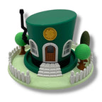 Whimsical Tealight Hat House - St. Patrick's Collection - 3D Printed Holiday Decor