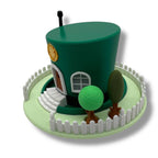 Whimsical Tealight Hat House - St. Patrick's Collection - 3D Printed Holiday Decor