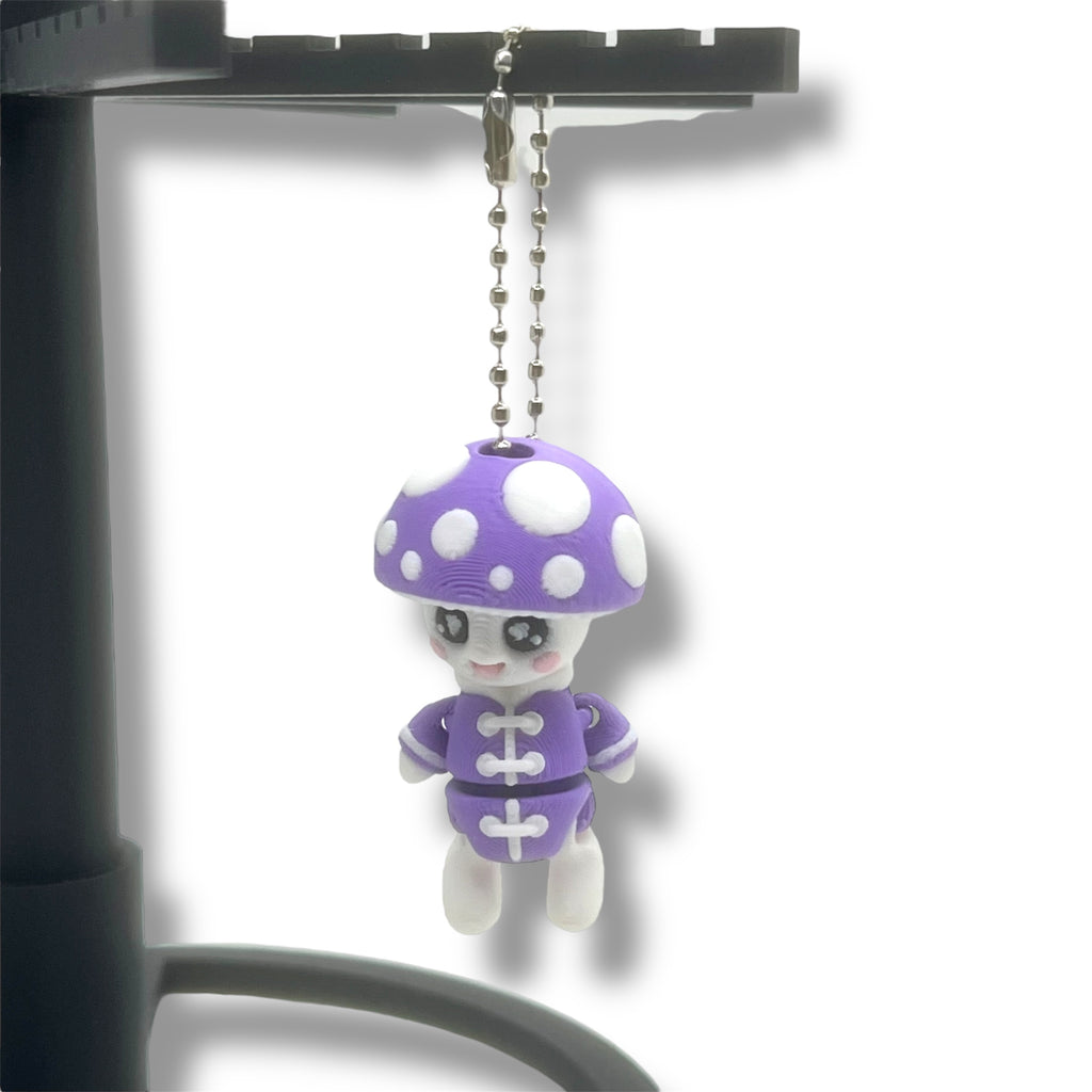 Pocket Pals Keychains & Bagclips Part 1 - Mini 3d Printed Articulated Figurines