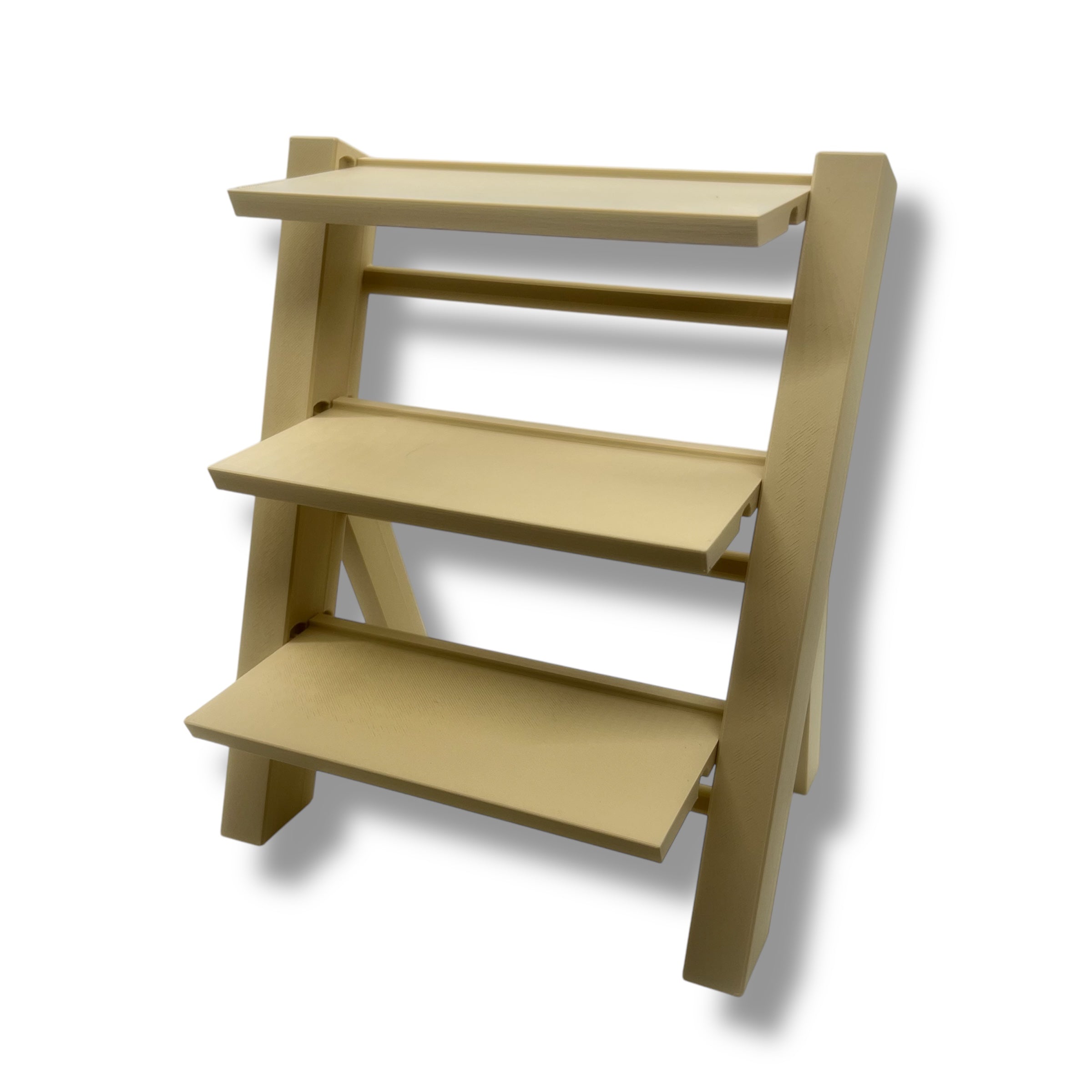 One Piece Pocket Pal 3 Tier Display Shelf - 3d Printed Home Decor for display your Mini Collection