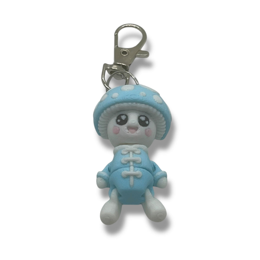 Pocket Pals Keychains & Bagclips Part 1 - Mini 3d Printed Articulated Figurines